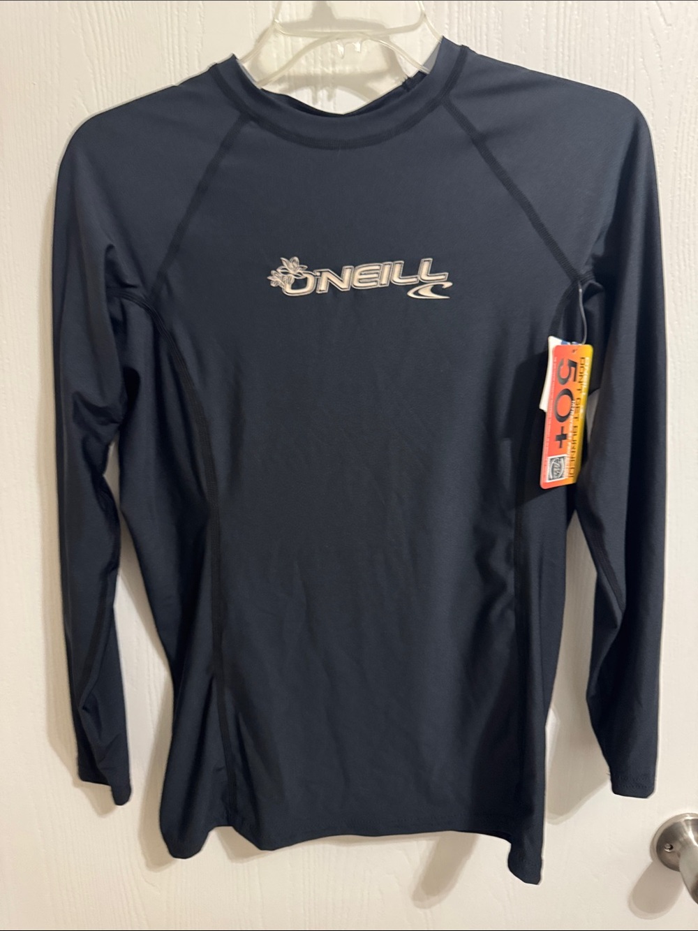 O’Neill Basic Skins UPF 50 Plus Rash Guard Long Sleeve Top Women’s XL Beach